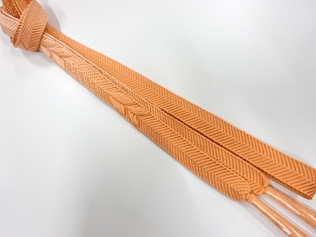 未使用品　正絹　手組帯締め